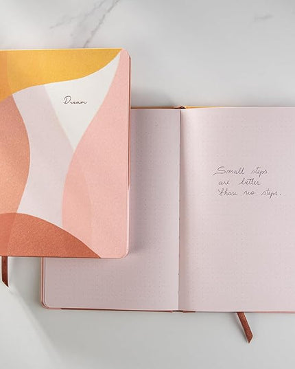 DIVERSEBEE Hardcover Dotted Journal Notebook, Medium A5 (5.8 x 8.3 inches), 192 Pages, Thick Paper, Aesthetic Journals for Writing, Office School Bible Journaling Supplies, Bible Accessories