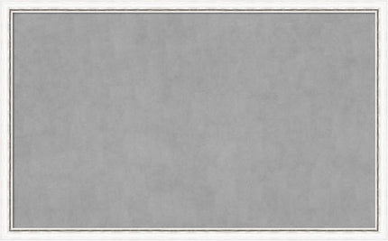 Amanti Art White Framed Magnetic Board 26x42 Large Vision Board for use with Magnets, 100% Metal Sheet to Display Items as Office Decor or for Home Organization in mudroom, Kitchen or Kids Room