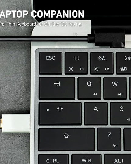 BAROCCOMiSTEL AIRONE Mechanical Keyboard, 65% Layout, Cherry MX ULP Switch, RGB Backlit, USB-C Cable, Windows/MacOS/iOS, Macro Support, Portable, Super Slim/Super Light, Black- Tactile