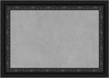 Amanti Art Black Framed Magnetic Board 16x22 Small Vision Board for use with Magnets, 100% Metal Sheet to Display Items as Office Decor or for Home Organization in mudroom, Kitchen or Kids Room