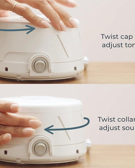 Yogasleep Dohm Classic (White) The Original White Noise Sound Machine, Soothing Natural Sounds from a Real Fan, Sleep Therapy for Adults & Baby, Noise Cancelling for Office Privacy & Meditation