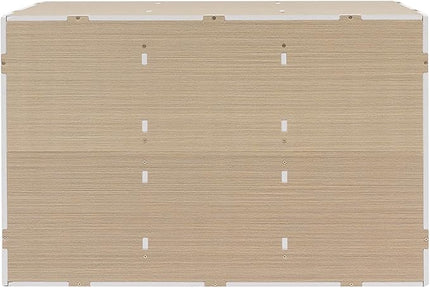 Literature Organizer 27 Slots Compartments Desktop File Sorter Mail Center Paper Storage Cabinet Home & Office Mailbox School Classroom Keepers (Grey)