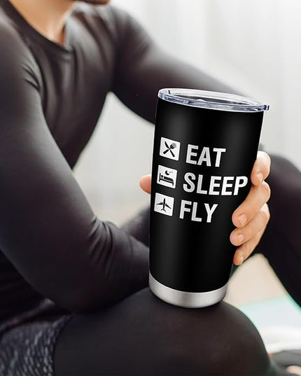 Pilot Gifts, Aviation Gifts, Best Pilot/Airplane/Aviation Gift for Men/Women, Aviation Gift for Pilots, Aviation Lover Thing, Pilots Present Aviation Men Tumbler 20oz