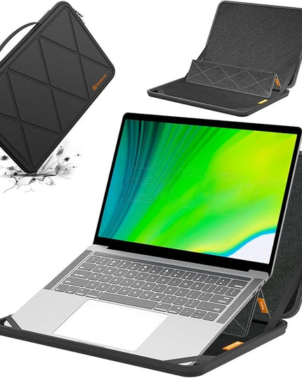 Smatree MS118 Hard EVA Protective Sleeve with Stand Compatible for 17.3 inch Acer Aspire 5 A517-53-78TS/A517-53-58XA/A517-52-75N6, for Acer Aspire 3 A317-53-57FK/A317-53-38Y1 Waterproof Case