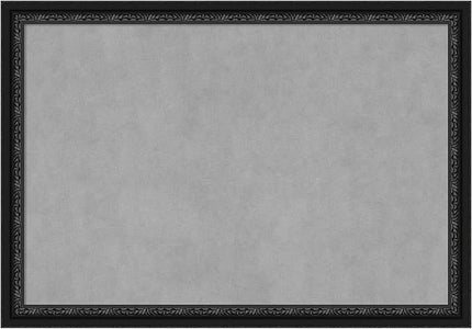 Amanti Art Black Framed Magnetic Board 28x40 Large Vision Board for use with Magnets, 100% Metal Sheet to Display Items as Office Decor or for Home Organization in mudroom, Kitchen or Kids Room
