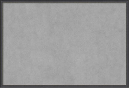 Amanti Art Black Framed Magnetic Board 25x37 Large Vision Board for use with Magnets, 100% Metal Sheet to Display Items as Office Decor or for Home Organization in mudroom, Kitchen or Kids Room