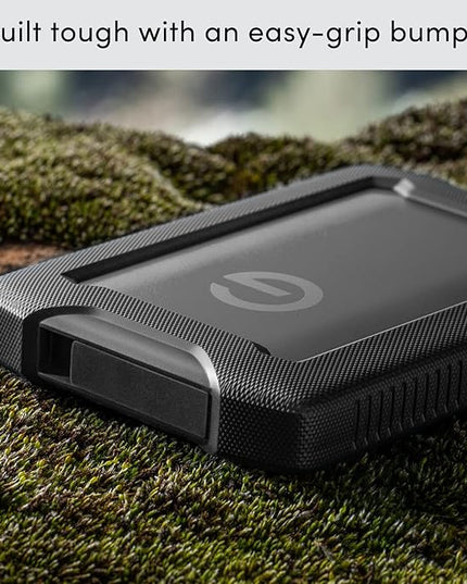SanDisk Professional 1TB G-Drive ArmorATD - Rugged, Durable Portable External Hard Drive HDD, USB-C, USB 3.2 Gen 1 - SDPH81G-001T-GBA1D