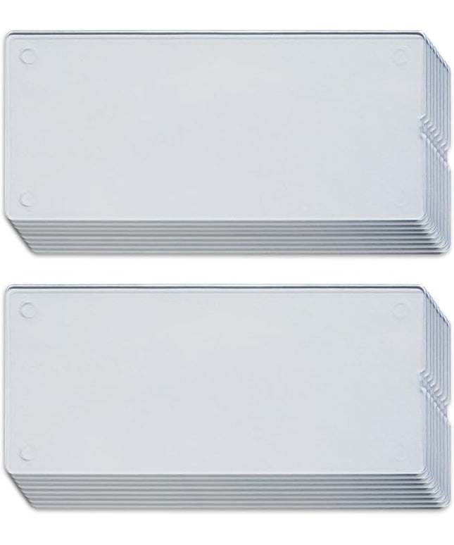 BLUE GINKGO 16 Dividers - Compatible with Medium 16-Drawer Storage Cabinet (16-Pack) - Clear