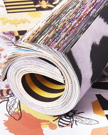 Origami Paper Kit Dobule Sided 100 Sheets 100 Colors 6 Inch Japanese Chiyo Square Easy Fold Arts Crafts DIY Handwork Origami Papers Animal Fur Bee