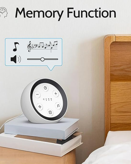Sleep Sound Machine White Noise Machine with 32 Calming Sounds 36 Volume Levels Pink Brown Noise Machine for Baby Kid Adult with 4 Timer Noise Canceling Machine for Office Privacy