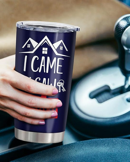 Realtor Gifts - Real Estate Agent & Closing Gifts for Women & Men, Realtor Supplies - 20oz Tumbler