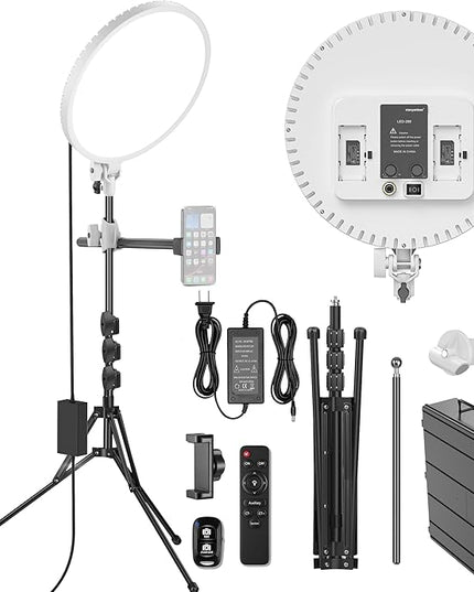 Large Ring Light with 72" Tripod Stand, (White, 13)