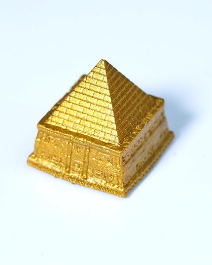 Golden Egyptian Pyramid Artisan Keycap R1 SA Profile Custom Keycaps 1U ESC Handmade Gaming Cute Key Cap Cherry MX Switch Compatible Mechanical Keyboard Mummy Lover Gift