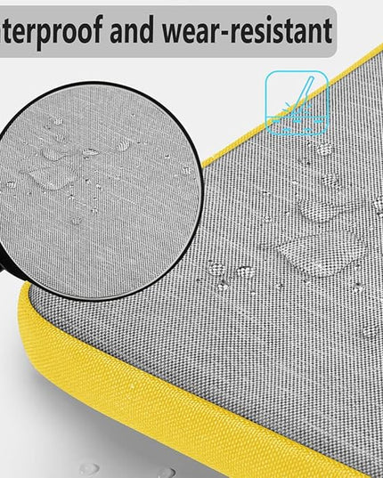 Laptop Shoulder Bag 13 13.3 14 Inch Case Compatible with MacBook Pro 14 2025-2021 M4/M3/M2/M1, Mac Air/pro 13-13.3 Inch and Most Popular 13-14 Notebooks,Spill-Resistant Briefcase,Gray&Light Yellow