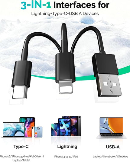 Memory Stick Pro Duo Adapter - 4 in 1 SD/Micro SD/MS/xD-Picture-Card Multi Card Reader Camera Phone Adapter with L/C/USB OTG, Use for iPhone 17/16/15/14 iPad Mac Android PC Memory Stick Pro Duo Mark2