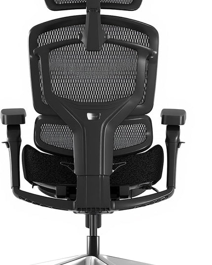 FLEXISPOT ErgoX-PRO Ergonomic Office Chair with Footrest Black – Cloudtech Cushion, 5D Lumbar, 7D Armrests, 4D Headrest, 551LBS Capacity – Office, Gaming, Home