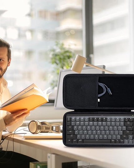 Hard Case Compatible with Logitech MX Mechanical Mini Illuminated Keyboard