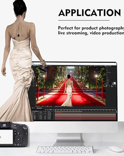 White Photography Backdrop for Photoshoot, Photo Backdrop Curtain, Perfect White Backdrops for Party Portrait Photoshoots Video Studio 5FTx7FT