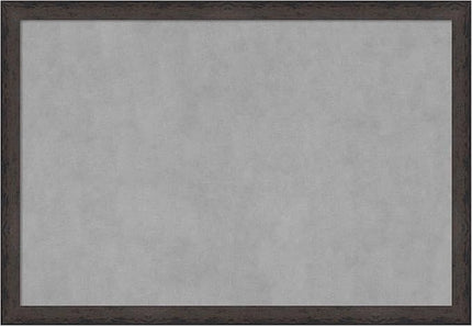 Amanti Art Black Framed Magnetic Board 27x39 Large Vision Board for use with Magnets, 100% Metal Sheet to Display Items as Office Decor or for Home Organization in mudroom, Kitchen or Kids Room