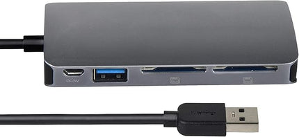 Multiple SD Card Reader 4 Slot USB 3.0 SD 5Gbps Support SDXC Up to 2TB SDHC SD Up to 256GB UHS-I - for Windows, Mac, Linux, Android