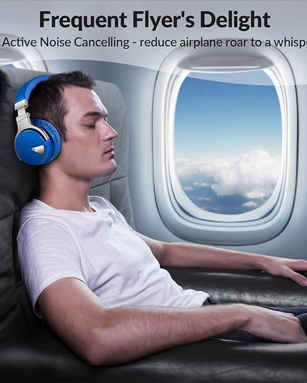 Million Sold 10 Years Classic E7 Active Noise Cancelling Headphones with Upgraded Noise Cancellation, Bluetooth Headphones Wireless with HD Sound Vivid Deep Bass, for Home Office Travel Birthday Gift