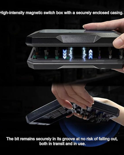 Nizekopen 42 - in - 1 Magnetic Screwdriver Set: DIY Ratchet with Detachable Handle. Multi - bit Drive. Compact, Portable Tool Kit for Computer, Bicycle, Furniture Repair