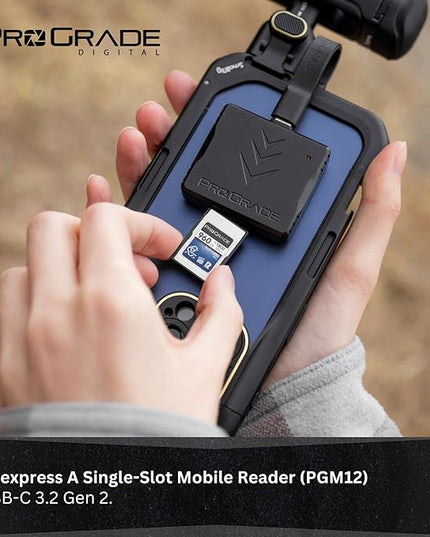 ProGrade Digital CFexpress Type A Single-Slot Mobile Card Reader USB-C 3.2 Gen 2 (PGM12)