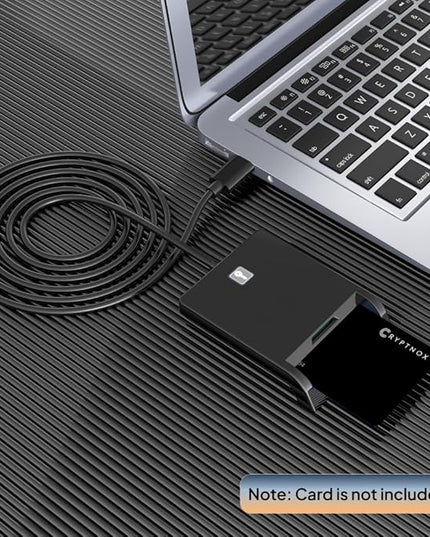 Contact Smart Card CAC Reader USB C & A, DOD Military USB Common Access CAC Reader Military, Compatible with Windows, Mac OS, Linux, CCID ISO7816, Rohs, CE Certified