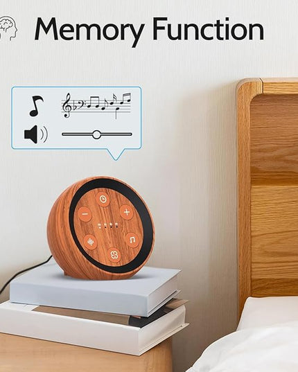 Sleep Machine White Noise Sound Machine with 32 Calming Sounds 36 Volume Levels Pink Brown Noise Machine for Baby Kid Adult with 4 Timer Noise Canceling Machine for Travel Office Privacy