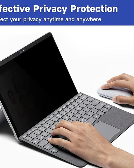 IPROKKO Privacy Screen for Surface Pro 7 Plus/7/6/5/4/(12.3 inch), Magnetic Removable Microsoft Surface Privacy Filter, Laptop Anti Glare Blue Light Screen Protector