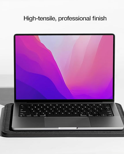 Incase ICON Sleeve with Woolenex - MacBook Air 13 inch Case - 2025, 2024, 2023, 2022, M4, M3, M2 - Fitted MacBook Case, Laptop Sleeve, Hard Cover, Durable, Lightweight - Graphite