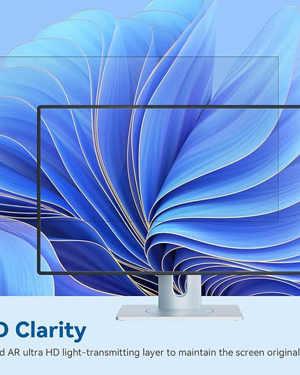 IPROKKO [2-Pack] 20 Inch Computer Privacy Screen Filter for 16:10 Widescreen Monitor, Removable 20in Anti Blue Light Glare Privacy Shield, Anti Spy Security Protector for Hp Dell Asus Acer Samsung