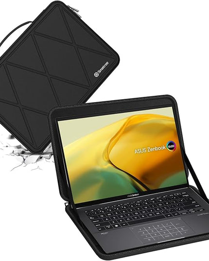 Smatree Hard EVA Protective Sleeve Compatible for 14 inch ASUS Vivobook 14 X1407, ASUS Vivobook 14 M1407/X1407QA Copilot+PC, ASUS Vivobook S14 S3407QA Copilot+PC, ASUS Zenbook 14 UX3402 Case (X8042)