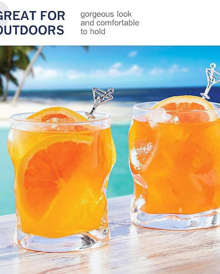 Bormioli Rocco Sorgente Water Glasses, Set of 4