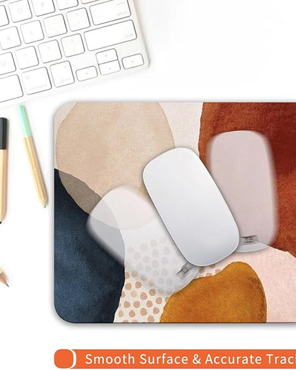 Square Mouse Pad Abstract Marble 2,Personalized Premium-Textured Custom Mouse Mat Design,Washable Mousepad Cloth,Non-Slip Rubber Base Computer Mouse Pads for Wireless Mouse