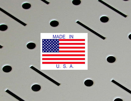 Wall Control Pegboard Spray Can Holder Bracket and Aerosol Can Organizer Pegboard and Slotted Tool Board - Black