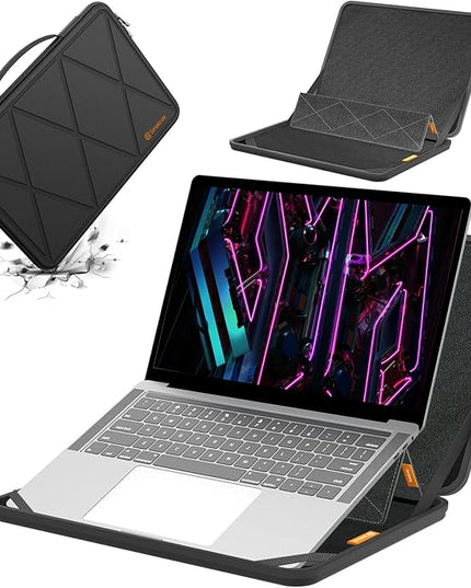 Smatree MS112 Hard EVA Protective Sleeve Case with Stand Compatible for for 16 inch Acer Predator Helios 16/Neo 16 Gaming Laptop,for Nitro 16 AN16-41-R6HK,15.6inch Predator Helios 3D 15 Spatiallabs