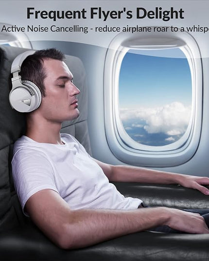 Million Sold 10 Years Classic E7 Active Noise Cancelling Headphones with Upgraded Noise Cancellation, Bluetooth Headphones Wireless with HD Sound Vivid Deep Bass, for Home Office Travel Birthday Gift