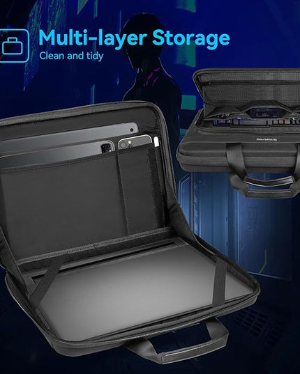 Smatree Heavy Duty Hard Sleeve Case Compatible for 18 inch ASUS ROG Strix SCAR 18 2025/2024/2023 Gaming Laptop, for 18 inch ASUS ROG Strix G18 2025/2024/2023 Gaming Laptop Waterproof Handbag (A800XL)