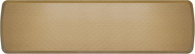 GelPro Elite Premier Anti-Fatigue Kitchen Comfort Floor Mat, 20x72”, Linen Khaki Stain Resistant Surface with Therapeutic Gel and Energy-Return Foam for Health and Wellness