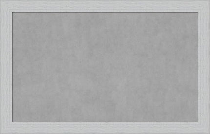 Amanti Art White Framed Magnetic Board 28x44 Large Vision Board for use with Magnets, 100% Metal Sheet to Display Items as Office Decor or for Home Organization in mudroom, Kitchen or Kids Room