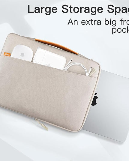 JETech Laptop Sleeve for 13-14Inch MacBook Air/Pro (M5/M4/M3/M2/M1,2020-2025), Waterproof Bag with Portable Handle and Pocket
