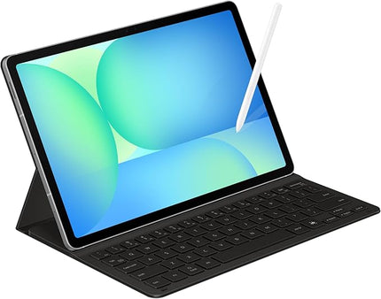 SAMSUNG Galaxy Tab S10 FE 128GB WiFi Android Tablet + Book Cover Keyboard Slim, Large Display, Long Battery Life, Powerful Processor, S Pen, US Version, 2025, 2 Yr Manufacturer Warranty, Gray
