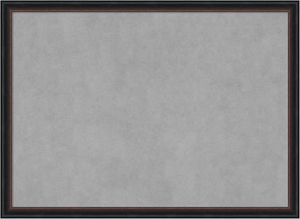 Amanti Art Black Framed Magnetic Board 22x30 Medium Vision Board for use with Magnets, 100% Metal Sheet to Display Items as Office Decor or for Home Organization in mudroom, Kitchen or Kids Room