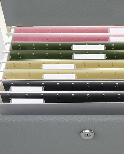 BALEINE 32PK Hanging File Folders, Legal Size Hanging Folders with 1/5-Cut Tabs for Filing Cabinets, File Boxes (32PK, Legal Size)
