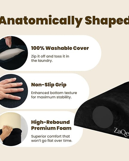 Foot Rest Under Desk Ergonomic Velvet Footstool with Massage Roller Improves Posture Relieves Plantar Fasciitis Reduces Fatigue for Office Home Gaming Adjustable Non Slip Washable Cover