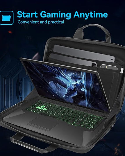 Smatree Heavy Duty Hard Sleeve Case Compatible for 18 inch ASUS ROG Strix SCAR 18 2025/2024/2023 Gaming Laptop, for 18 inch ASUS ROG Strix G18 2025/2024/2023 Gaming Laptop Waterproof Handbag (A800XL)