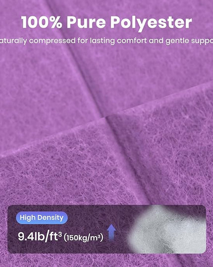 Focusound 18 Pack Sound Proof Panels for Walls, Self-Adhesive Acoustic Panels Sound Absorbing, 12" X 12" X 0.4" High Density Square Soundproof Wall Panels