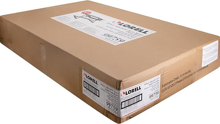 Lorell Deluxe Adjustable Desk Riser, Black, 20" Height x 38" Width x 24" Depth
