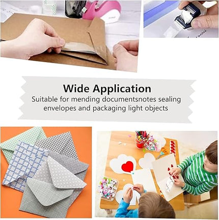WUKAKA 24 Pack Transparent Tape Clear Tape Refills Rolls Each Roll 3/4 x 1000 Inches, 1 inch Core, for Office, Home, School